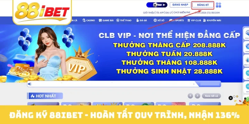 Đăng ký 88IBET