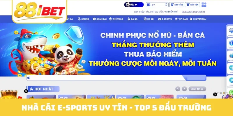 Nhà cái E-Sports uy tín