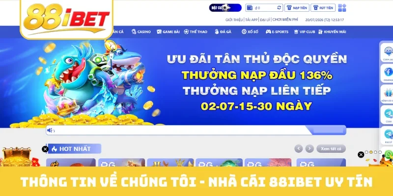 Thông tin về chúng tôi - Nhà cái 88IBET uy tín