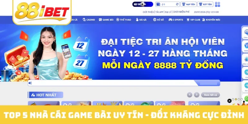 Nhà cái game bài uy tín